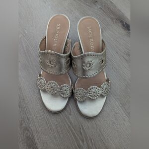 Jack Rogers Metallic Gold Women's Sandals